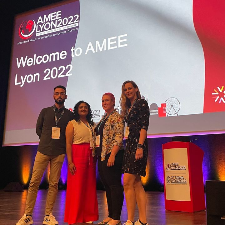 EJD present at the annual AMEE medical education conference symbol image