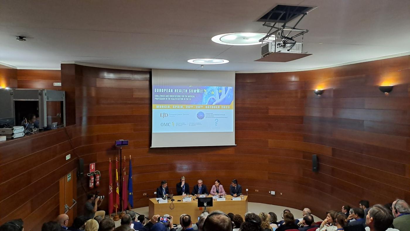 PRESS RELEASE: European Health Summit commenced in Murcia symbol image